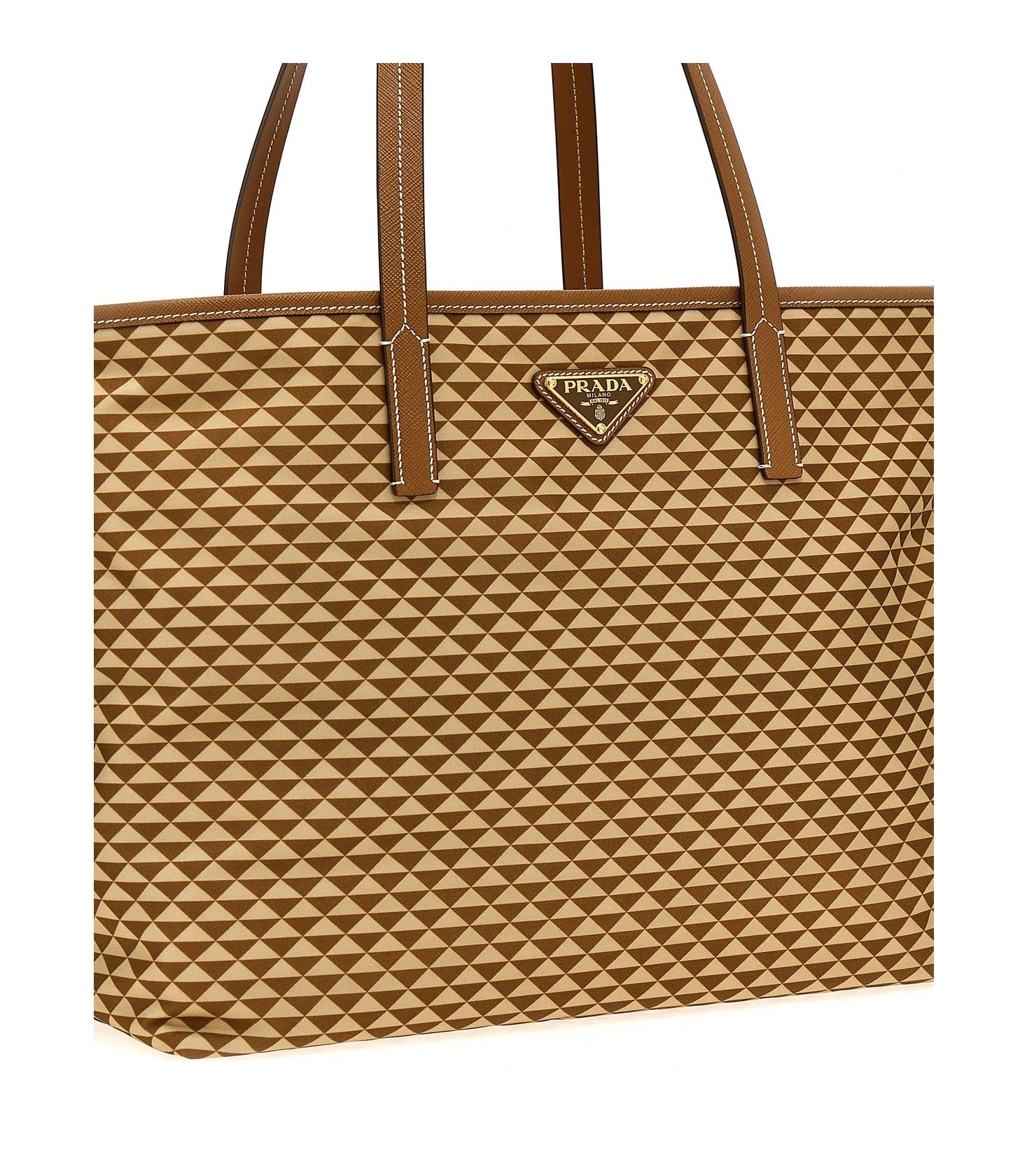 Prada Tote Bag in multicolor, Polyamide — view 3