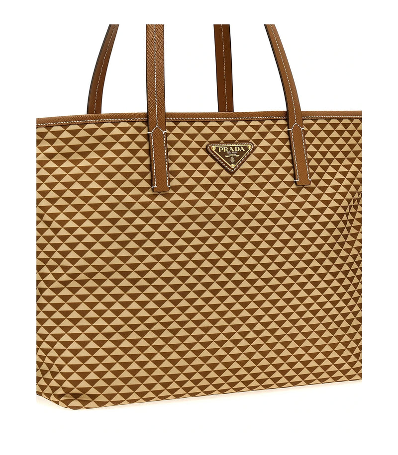 Prada Tote Bag in multicolor, Polyamide — view 3