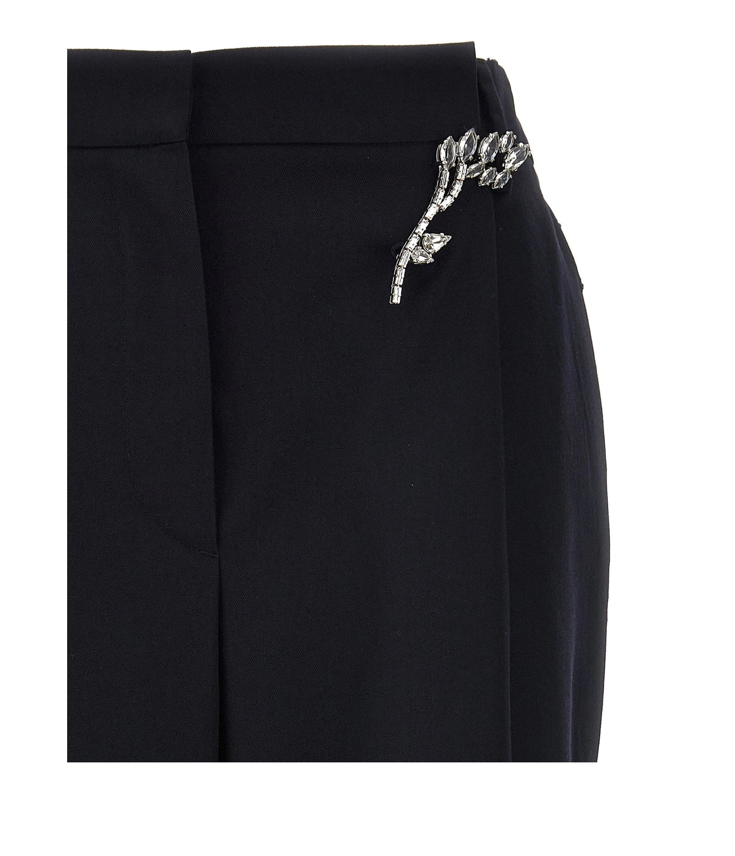 Prada Trouser in black, Wool — view 4