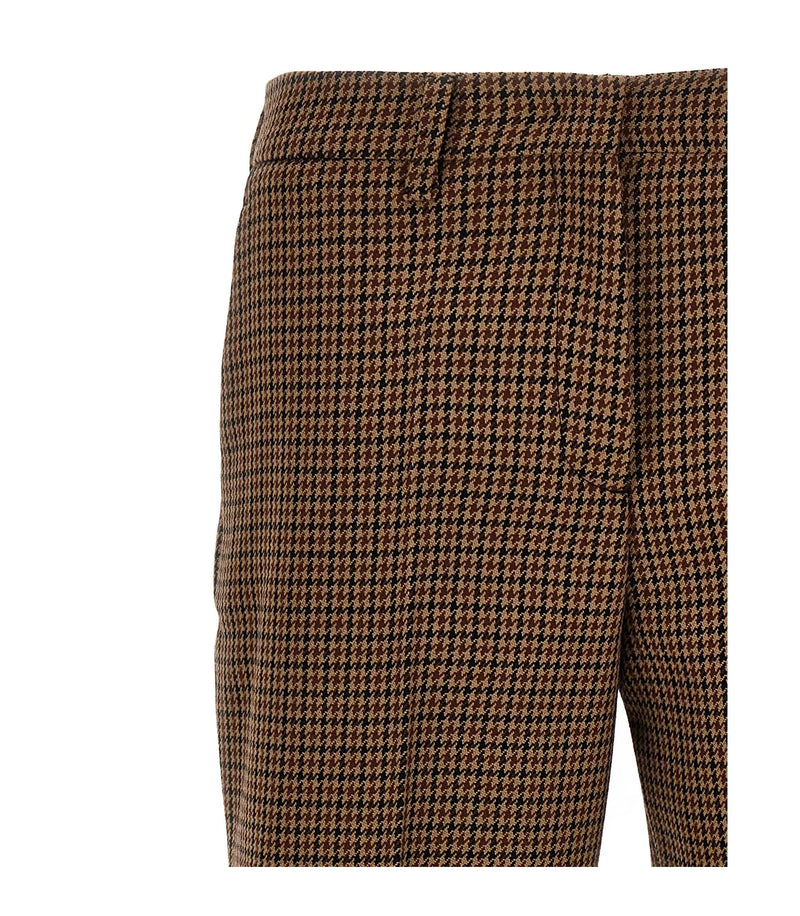 Prada Trouser in brown, Virgin Wool — view 3