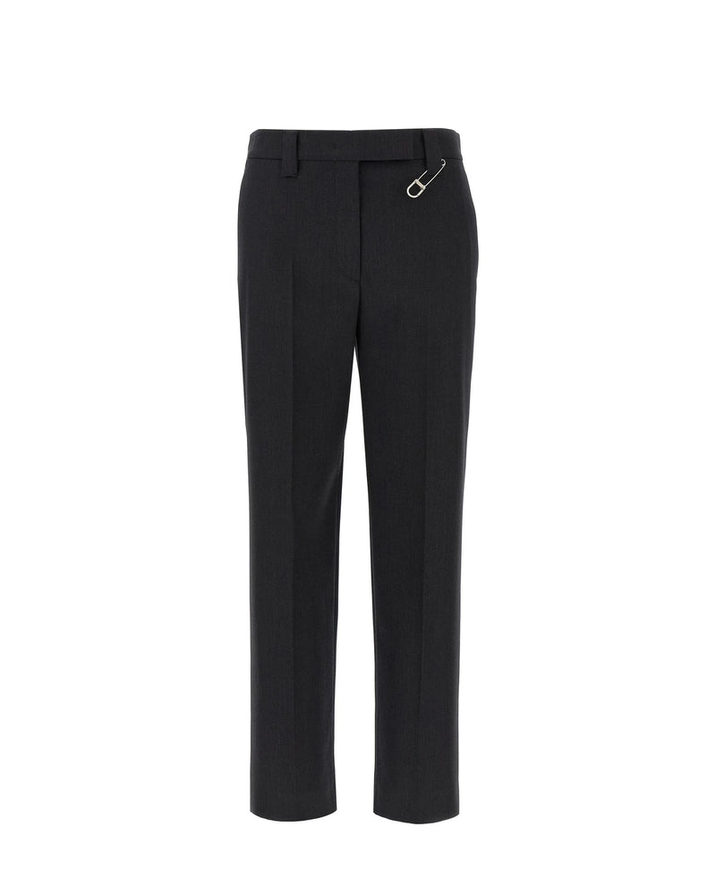 Prada Trouser in gray, Virgin Wool
