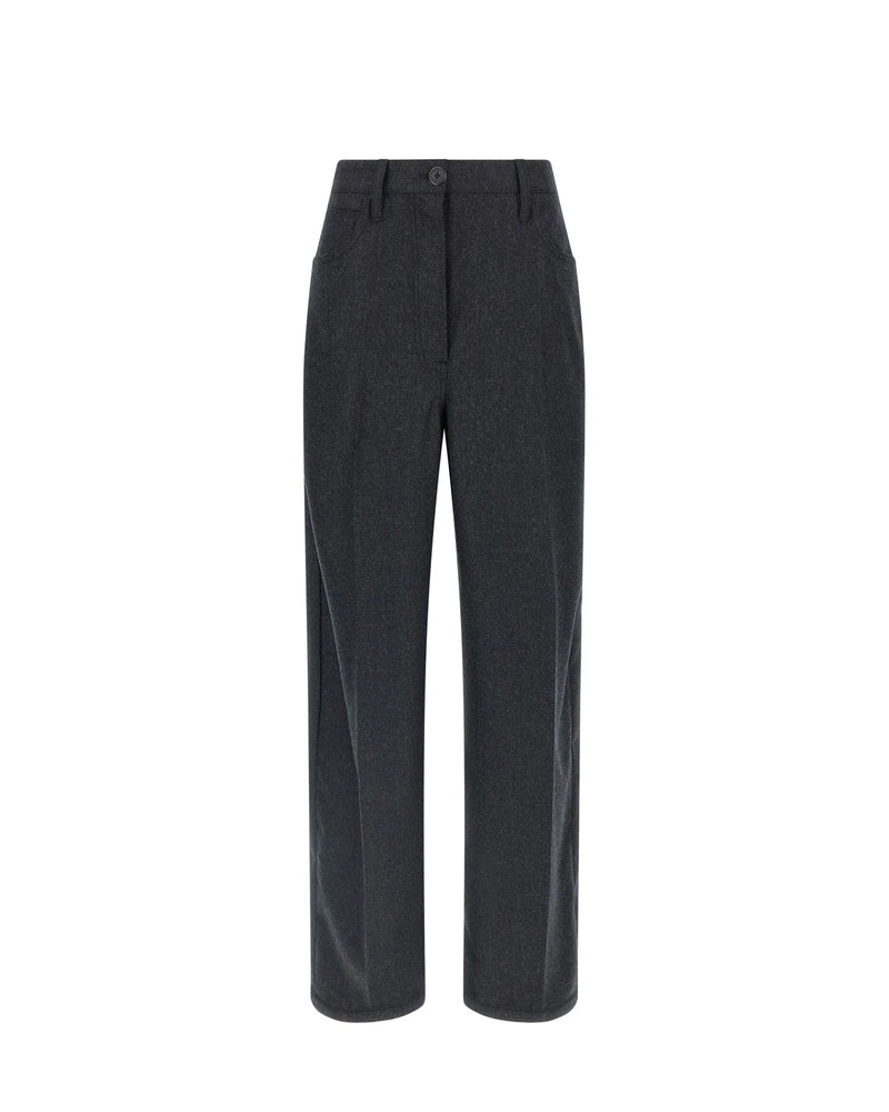 Prada Trouser in gray, Virgin Wool