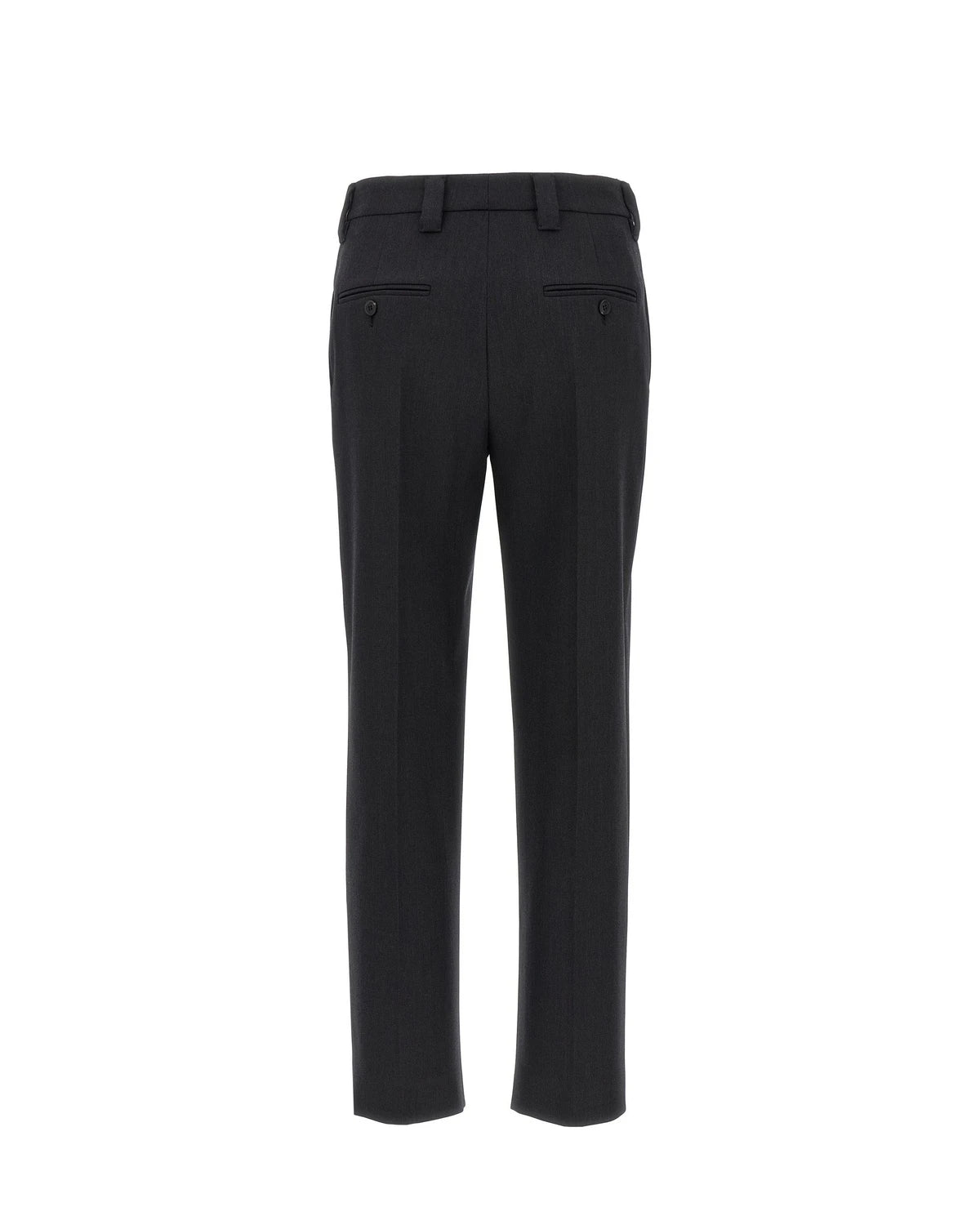 Prada Trouser in gray, Virgin Wool — view 2
