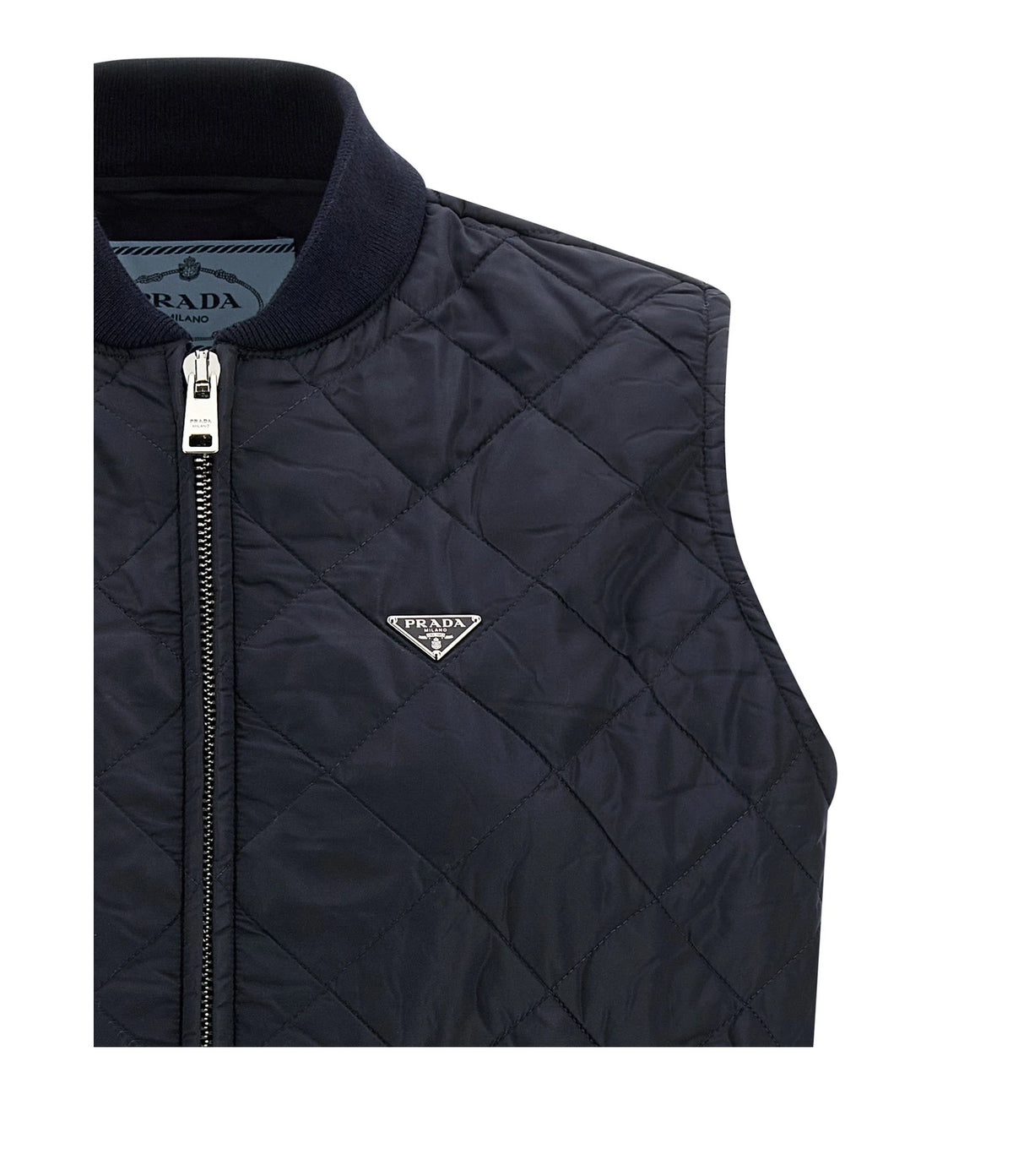 Prada Vest in blue — view 3