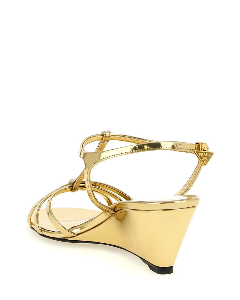Prada Wedges in gold — view 3