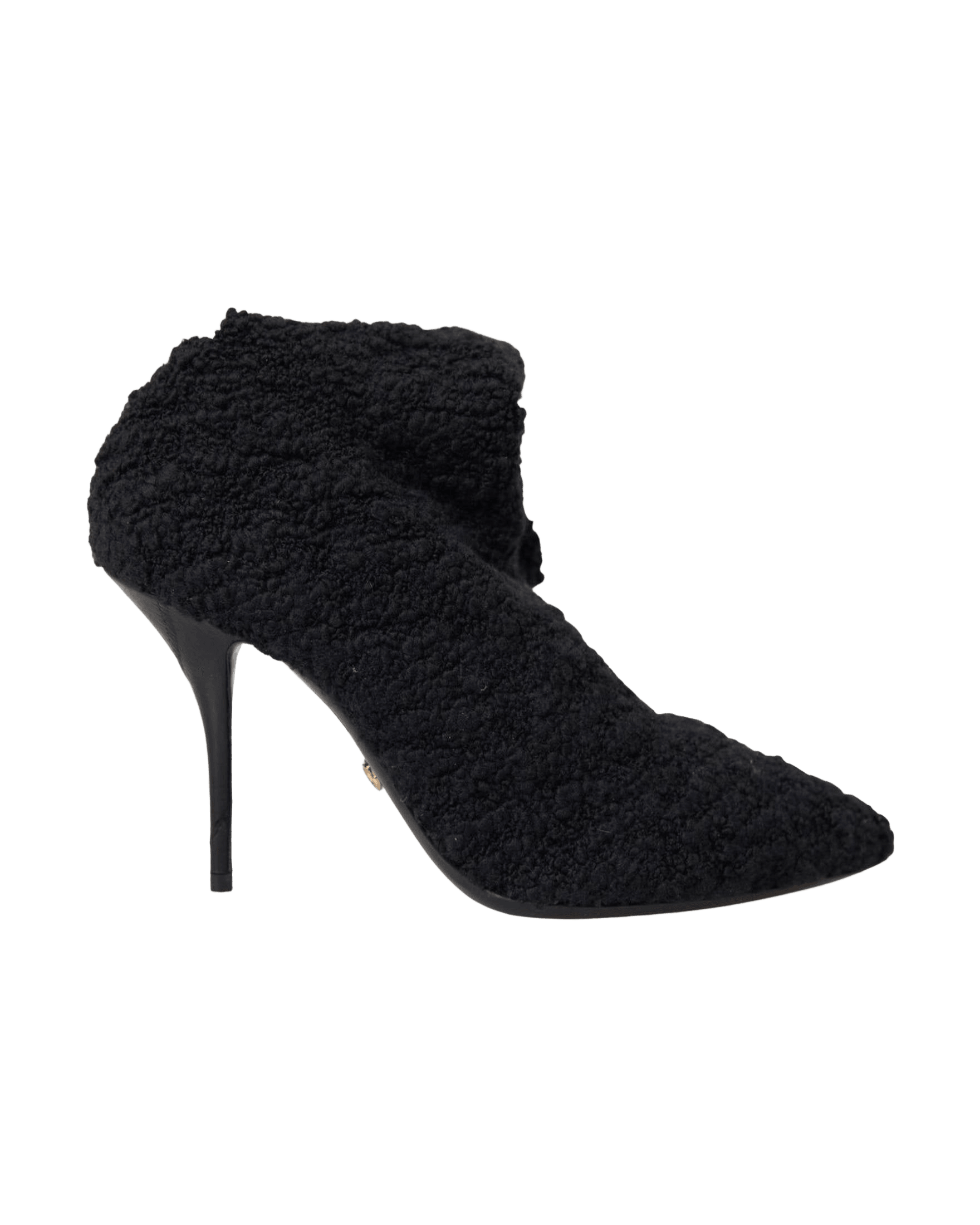 Dolce & Gabbana Elegant Virgin Wool Mid Calf Boots Glam Steals