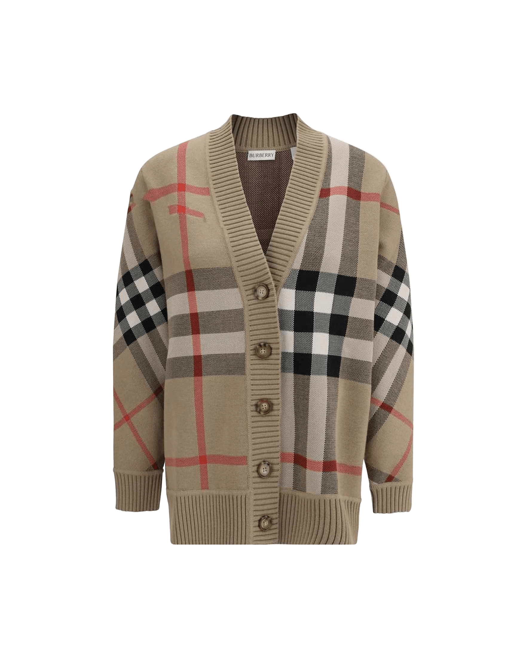Burberry Check Archive Wool Sweater Glam Steals