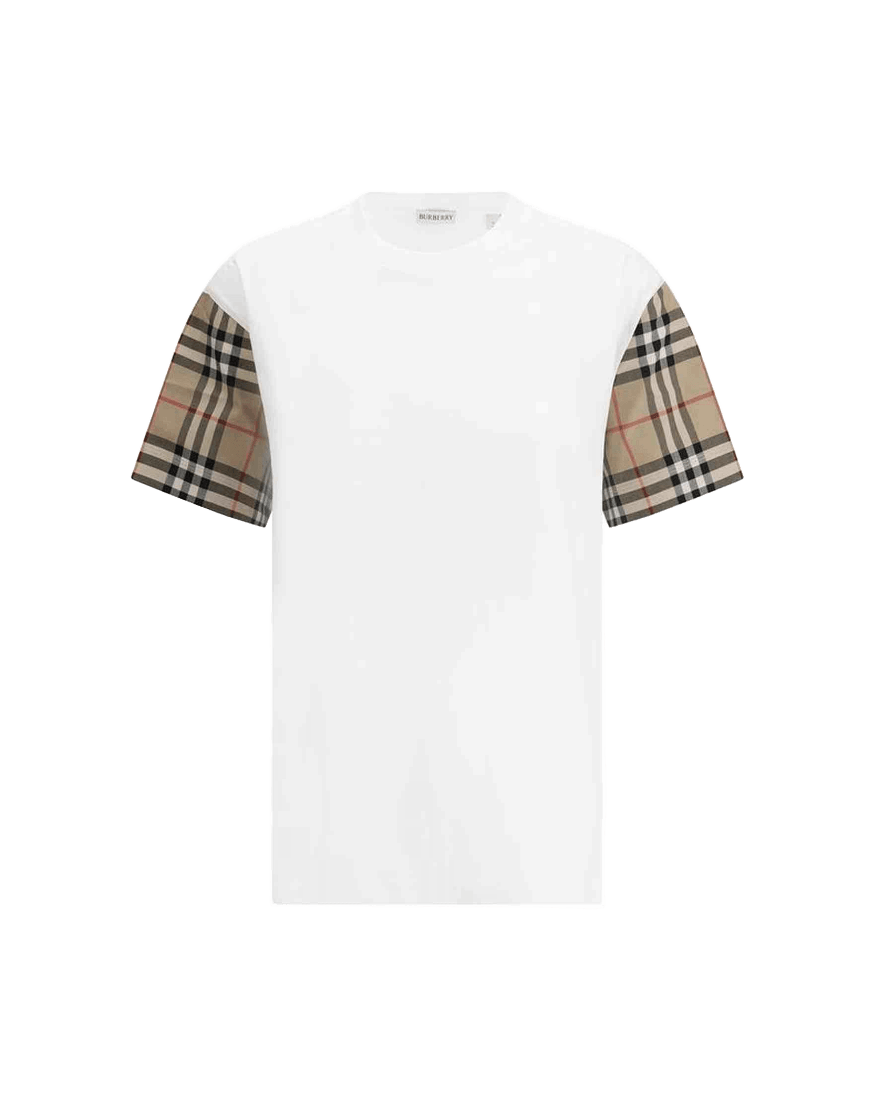 Burberry Check Archive Sleeve T-Shirt Glam Steals