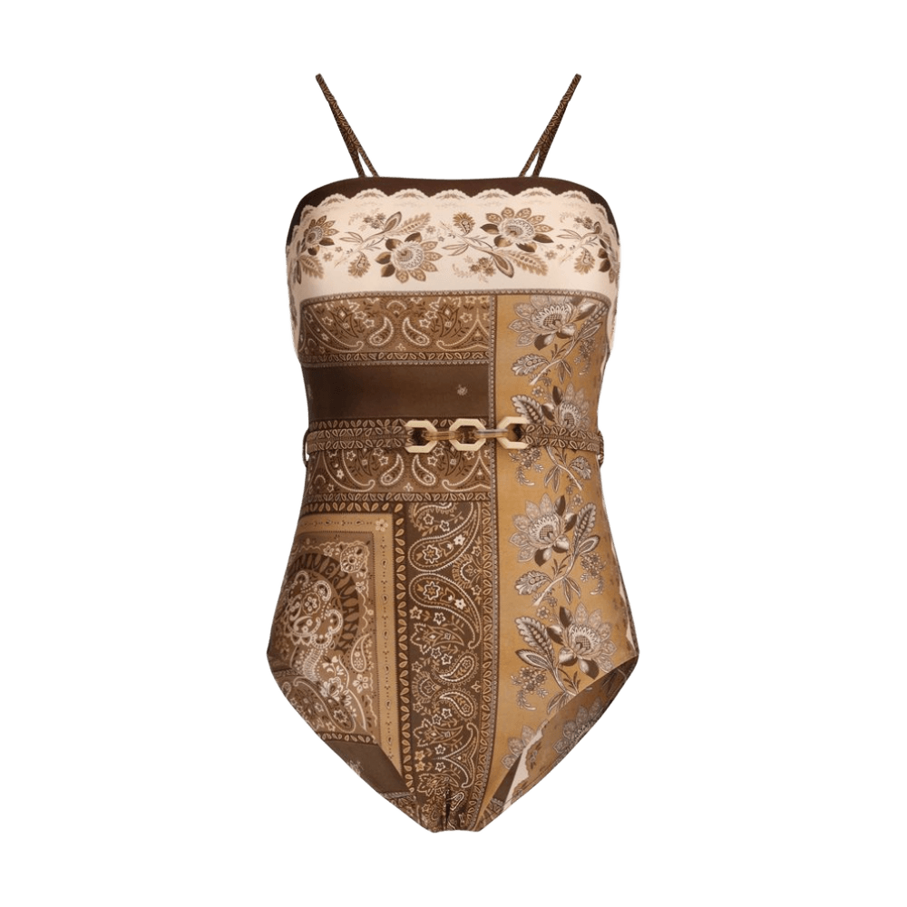 Zimmermann Lucky One-Piece Swimsuit Glam Steals