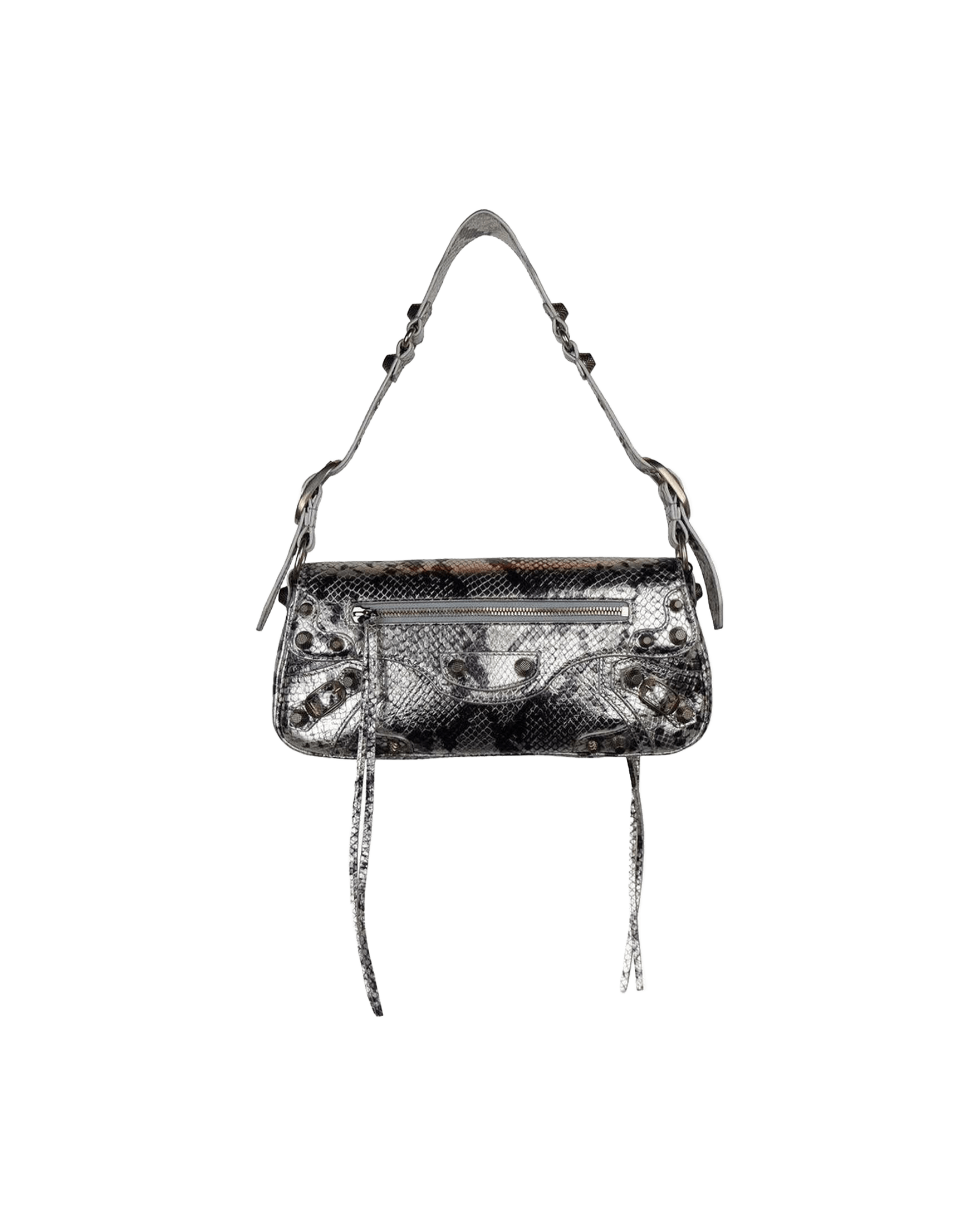 Balenciaga Gray Calfskin Handbag Glam Steals