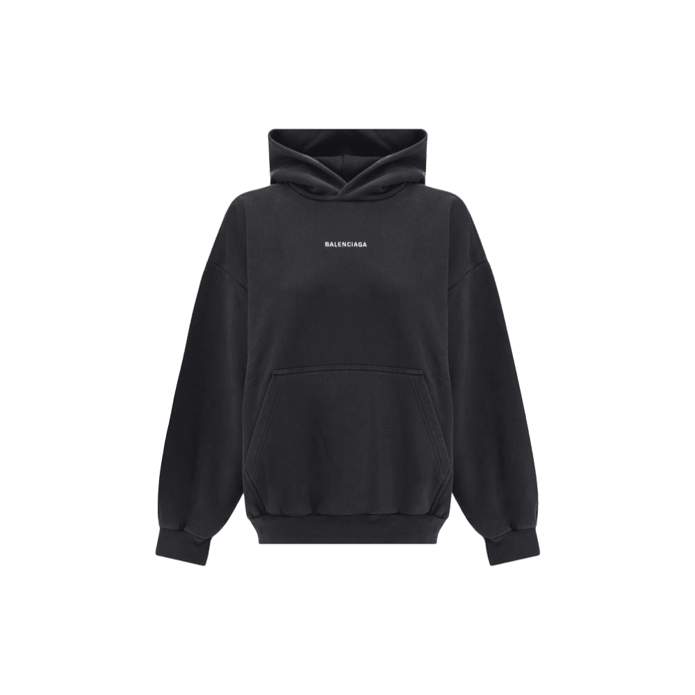 Balenciaga Logoed Hoodie Glam Steals
