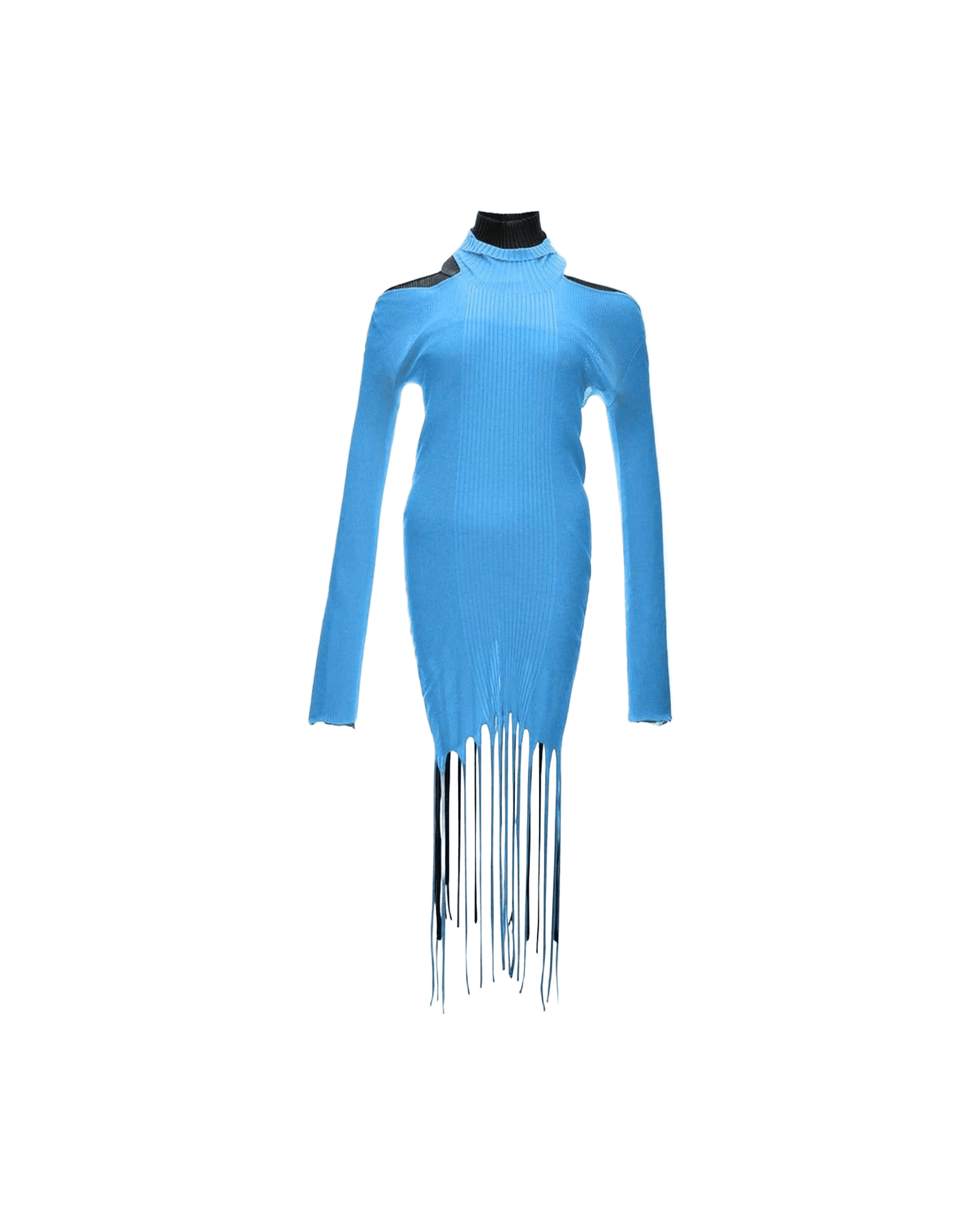 Bottega Veneta Blue Cotton Long Glam Steals