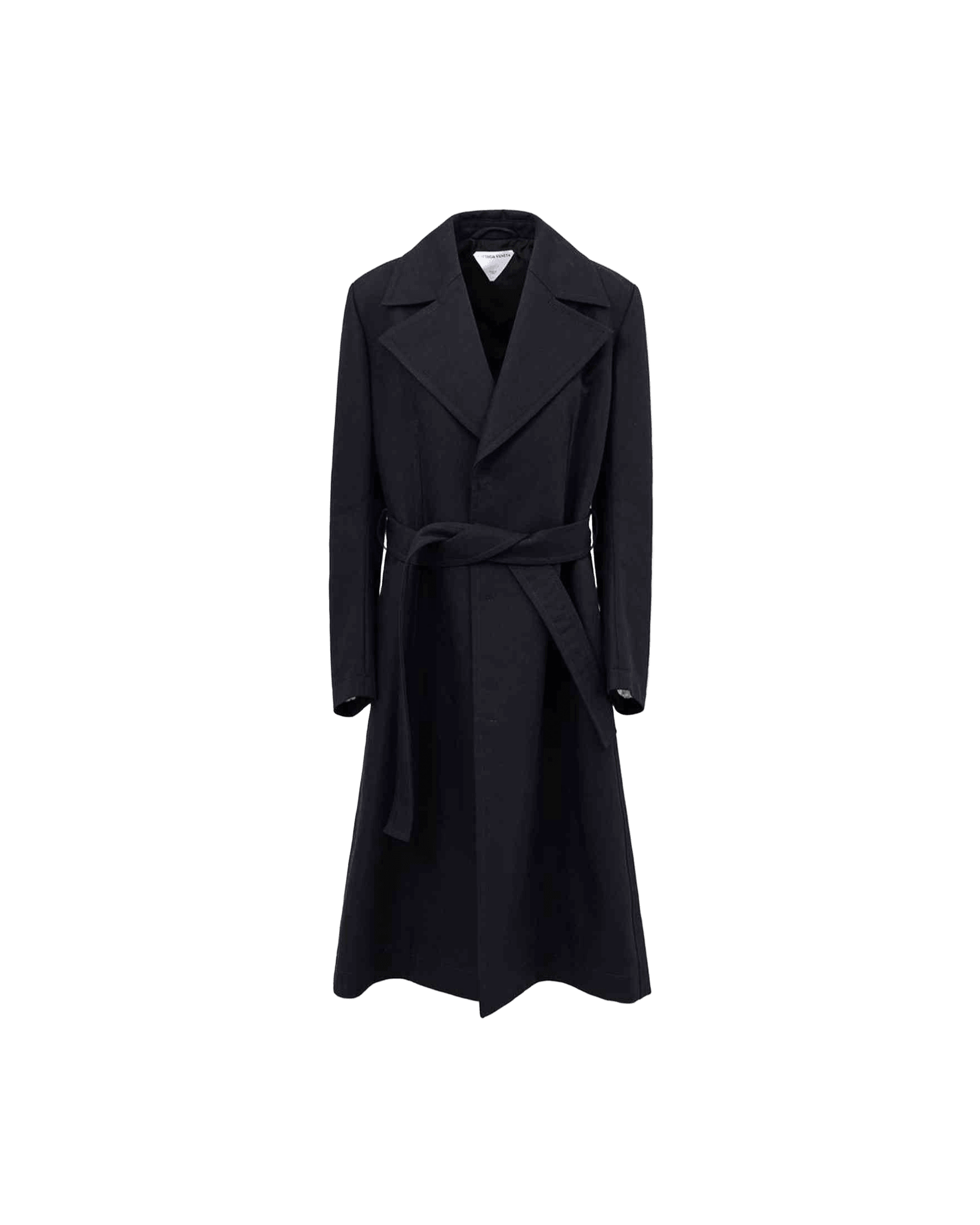 Bottega Veneta Blue Cotton Trench Coat Glam Steals