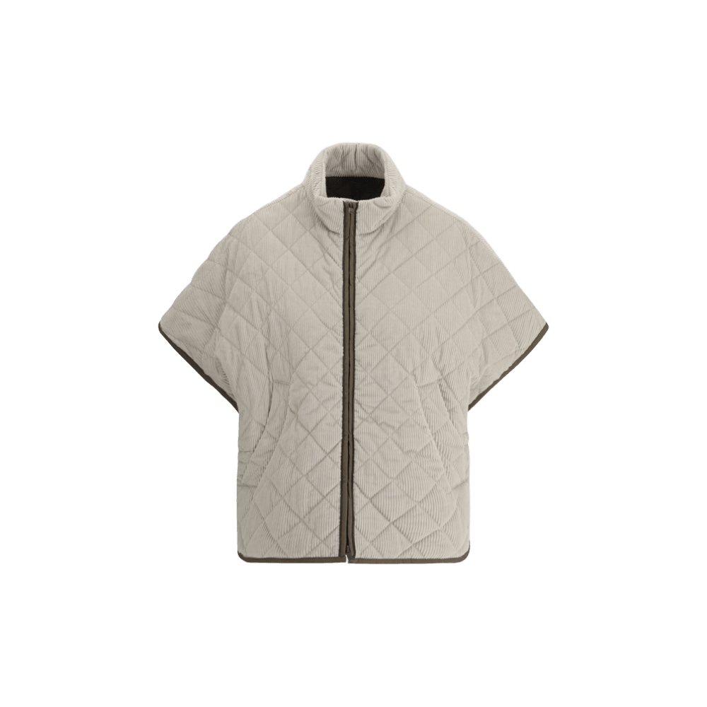 Brunello Cucinelli Corduroy Quilted Jacket Glam Steals