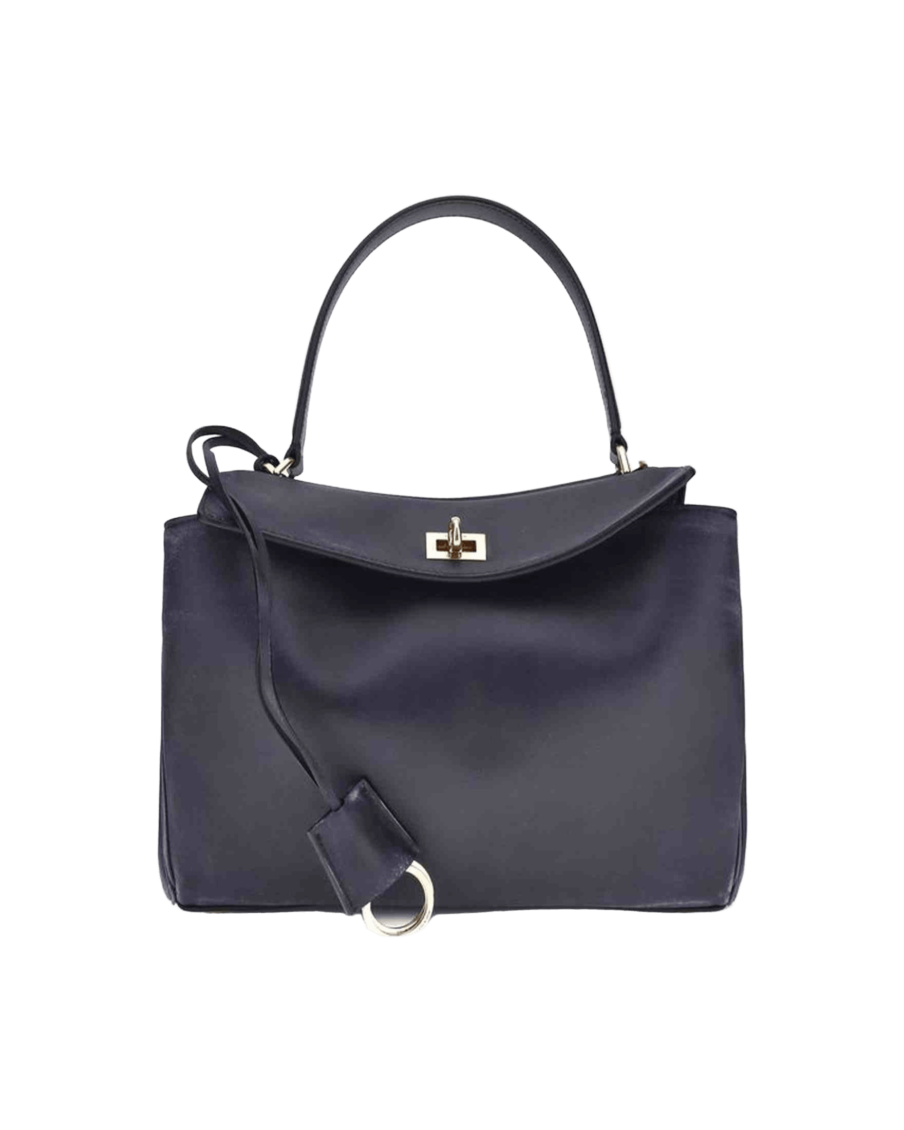 Balenciaga Leather Rodeo Small Shoulder Bag In Used Effect Glam Steals