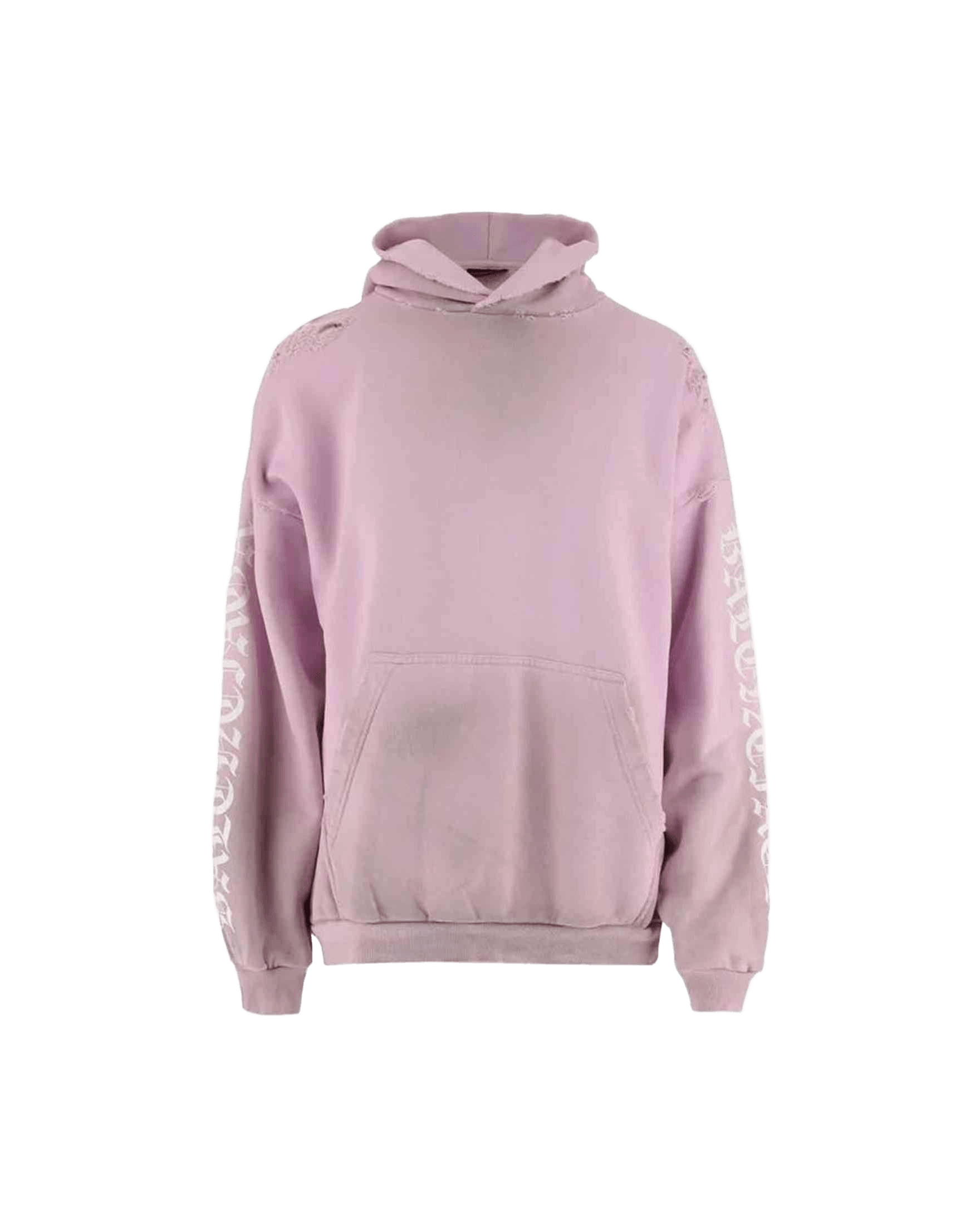 Balenciaga Stencil Medium Fit Hooded Sweat-Shirt Glam Steals