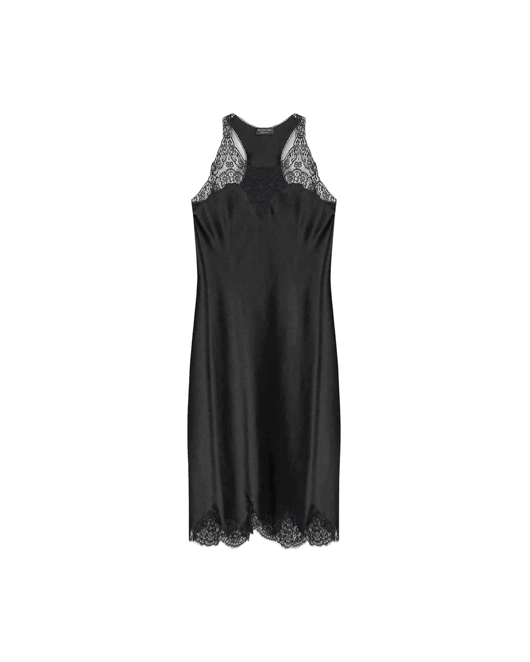 Balenciaga Satin Strappy Midi Dress Glam Steals