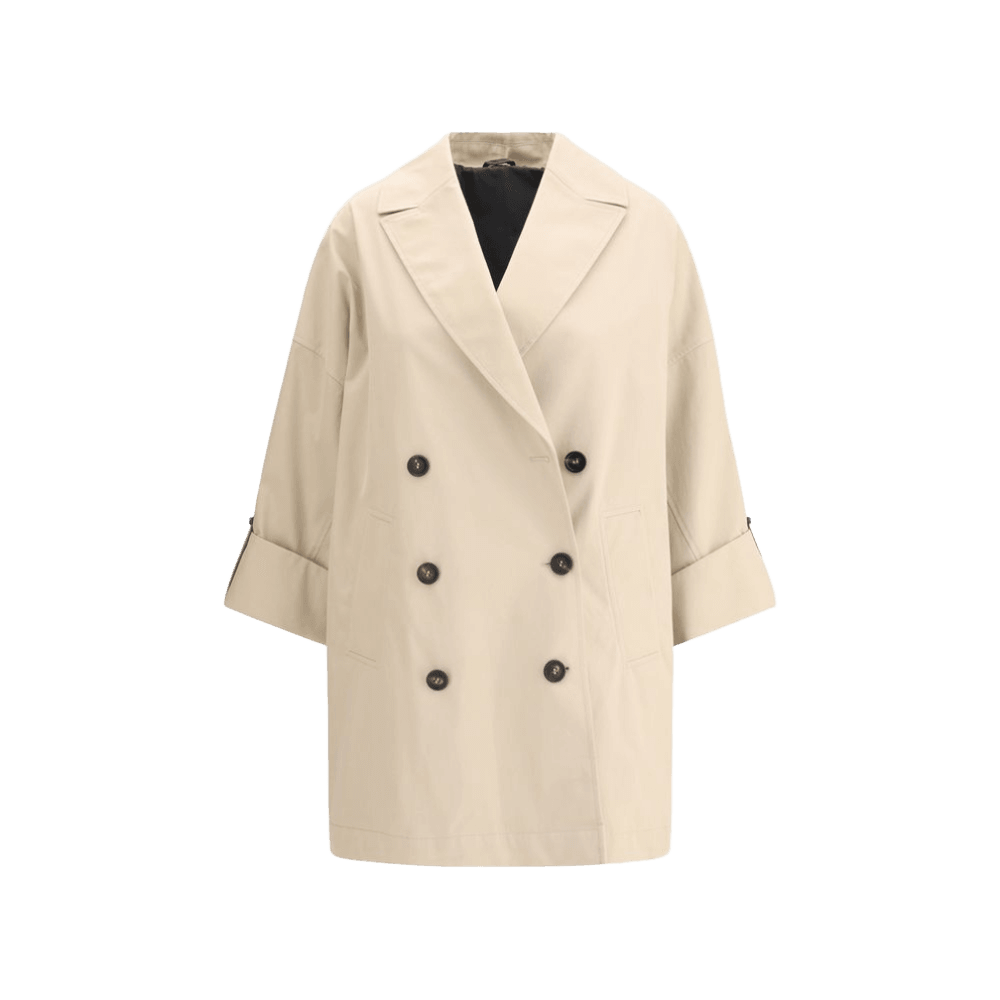 Brunello Cucinelli Midi Trench Coat Glam Steals