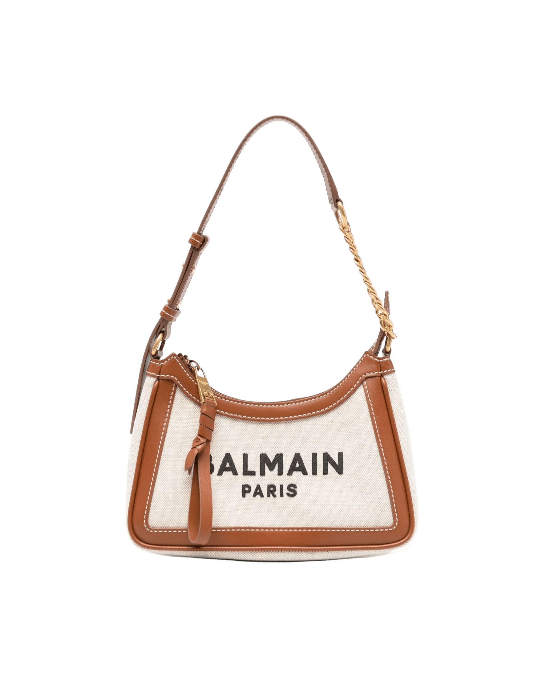 Balmain Canvas B Army Shoulder Bag Glam Steals