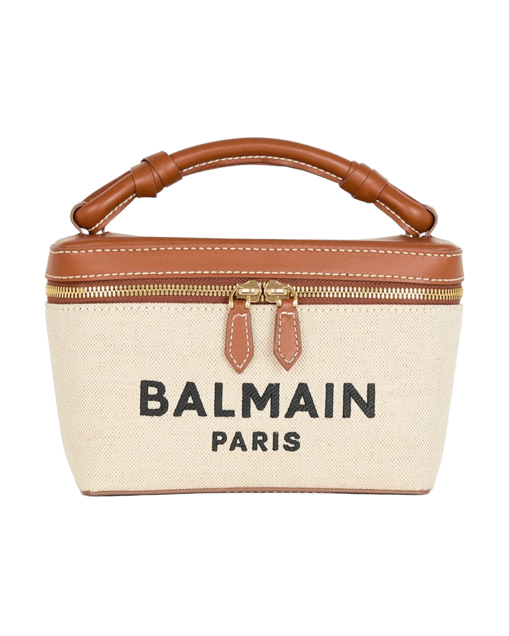 Balmain Canvas B Army Vanity Case Glam Steals