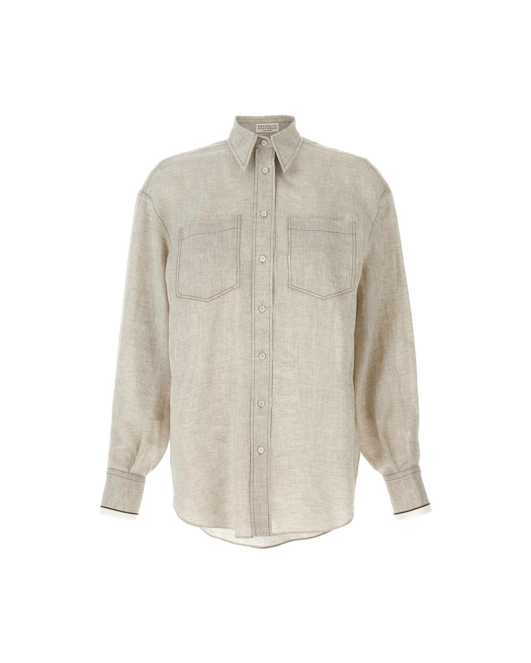 Brunello Cucinelli Linen Shirt Glam Steals