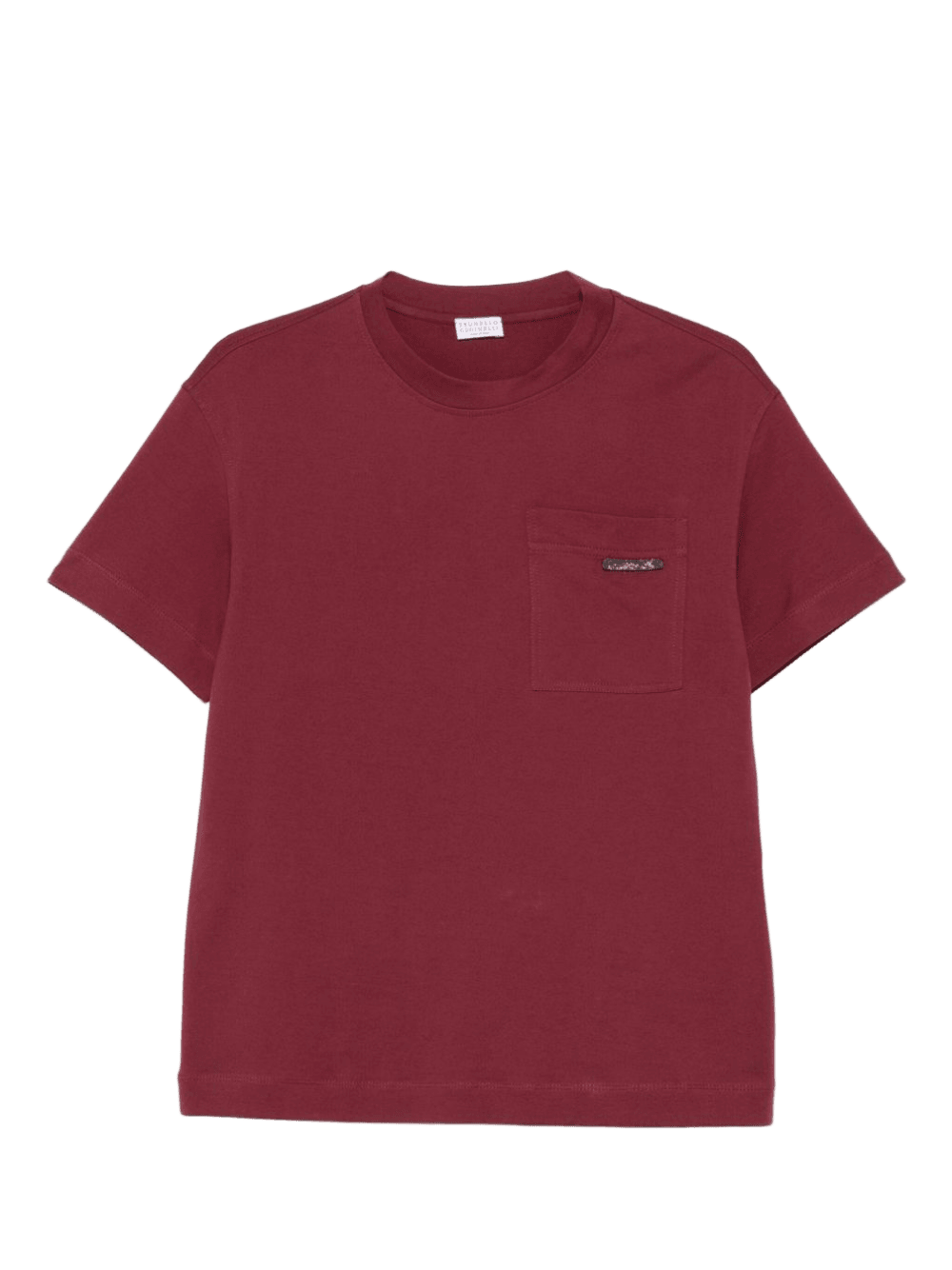 Brunello Cucinelli Red T-shirt Glam Steals