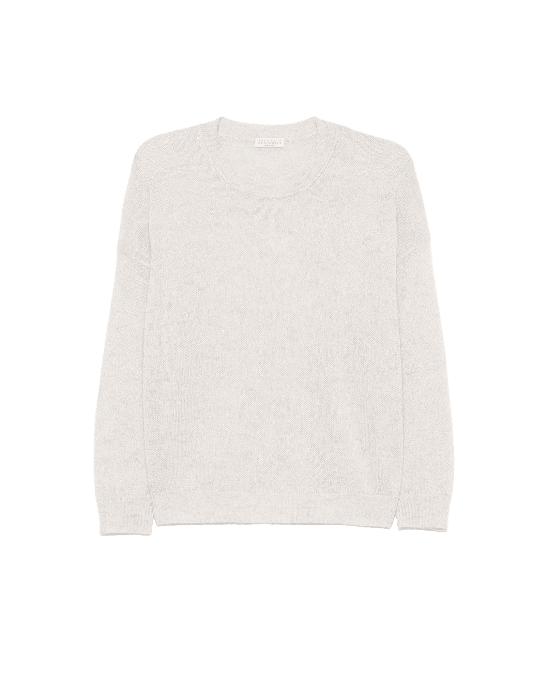 Brunello Cucinelli Light Grey Sweater Glam Steals