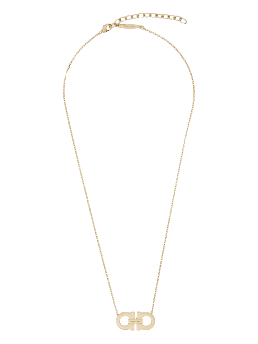 Salvatore Ferragamo Gancini Pendant Necklace Glam Steals