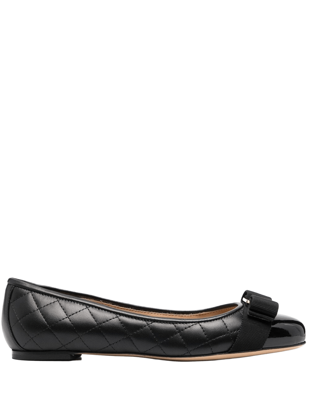 Salvatore Ferragamo Varina Quilted Ballerinas Glam Steals