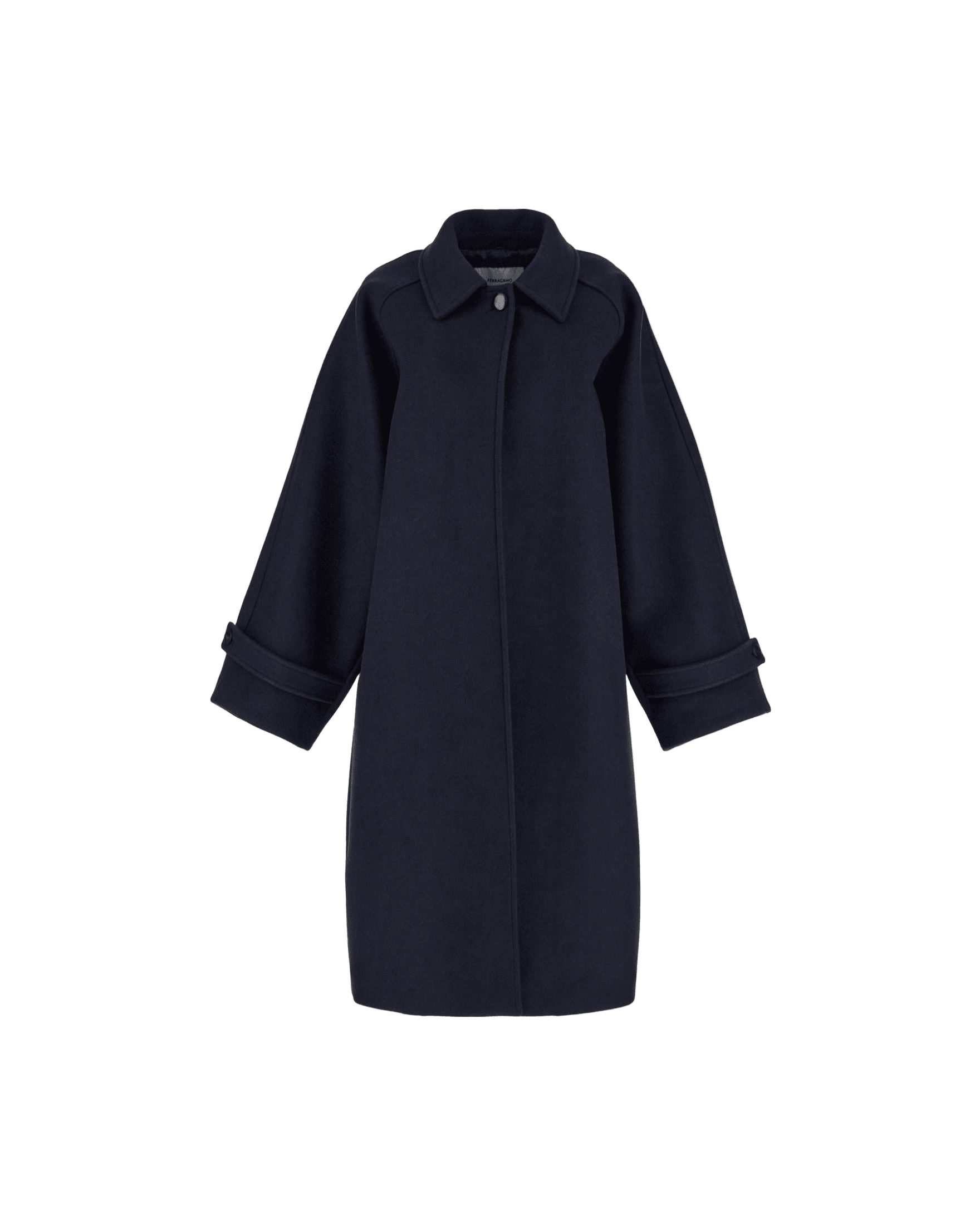 Salvatore Ferragamo Blue Coat Glam Steals