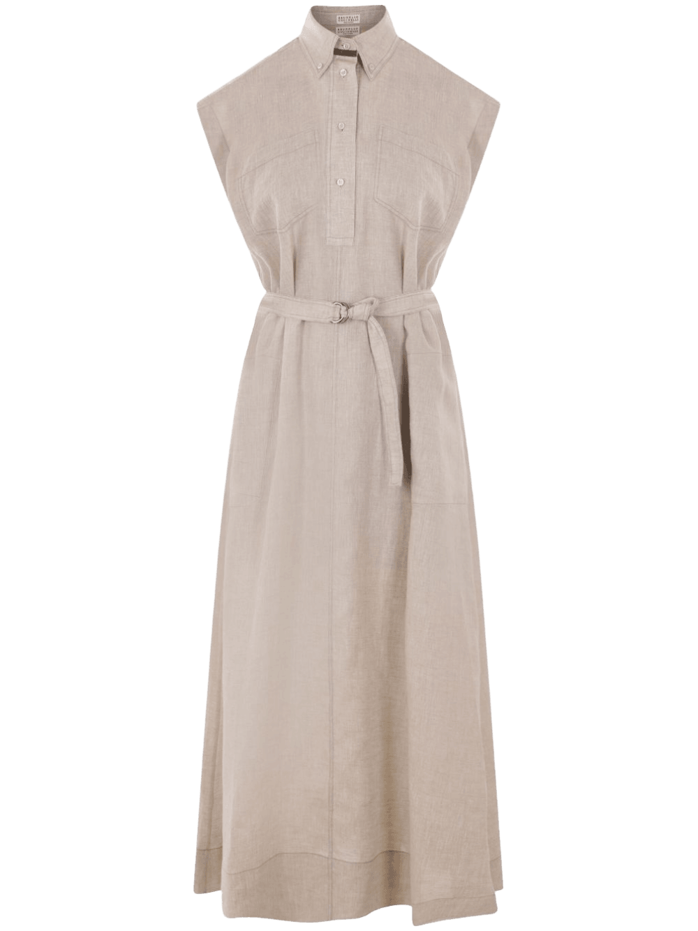 Brunello Cucinelli Linen Long Dress Glam Steals