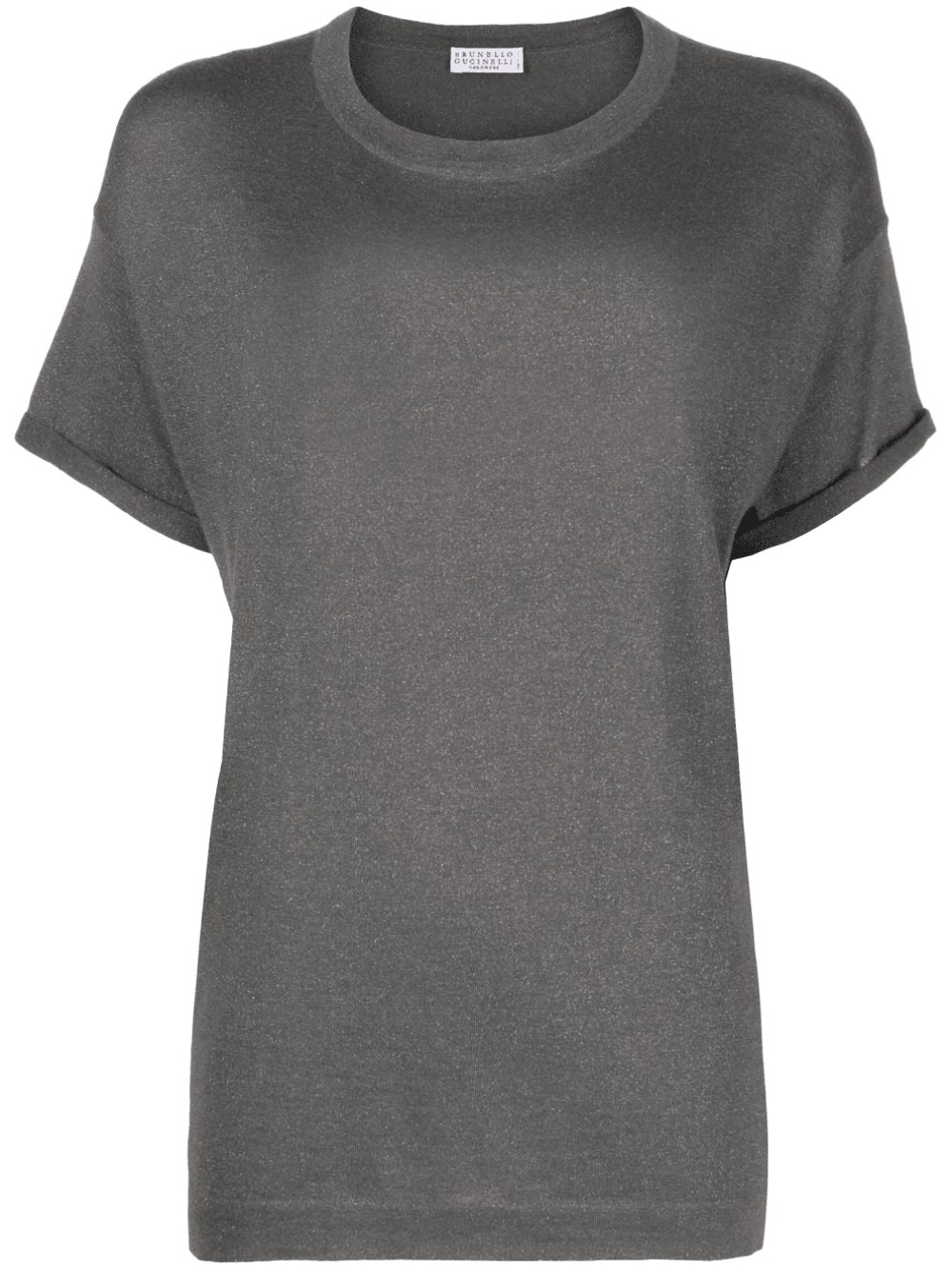 Brunello Cucinelli Grey T-shirt Glam Steals