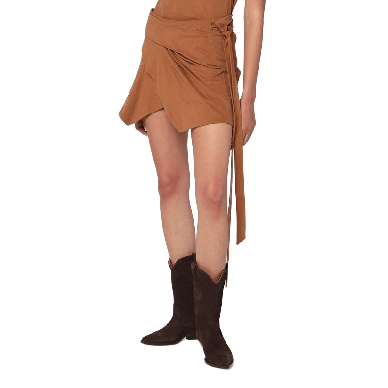 Isabel Marant Caramel Coloured Berenice Skirt Glam Steals