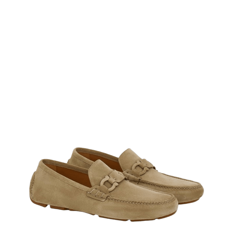 Salvatore Ferragamo Safari Colored Gancini Driver Loafer Glam Steals