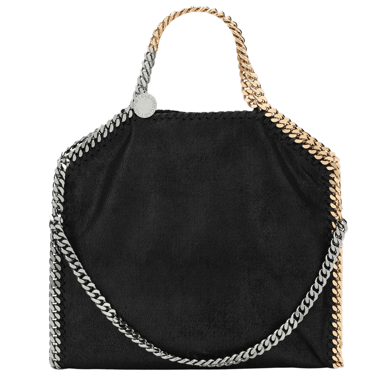 Stella Mccartney Black Foldable Falabella Bag Glam Steals