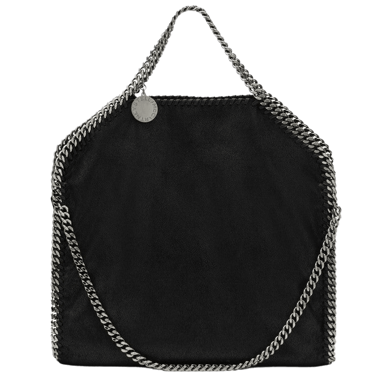 Stella Mccartney Black Falabella Fold Over Bag Glam Steals