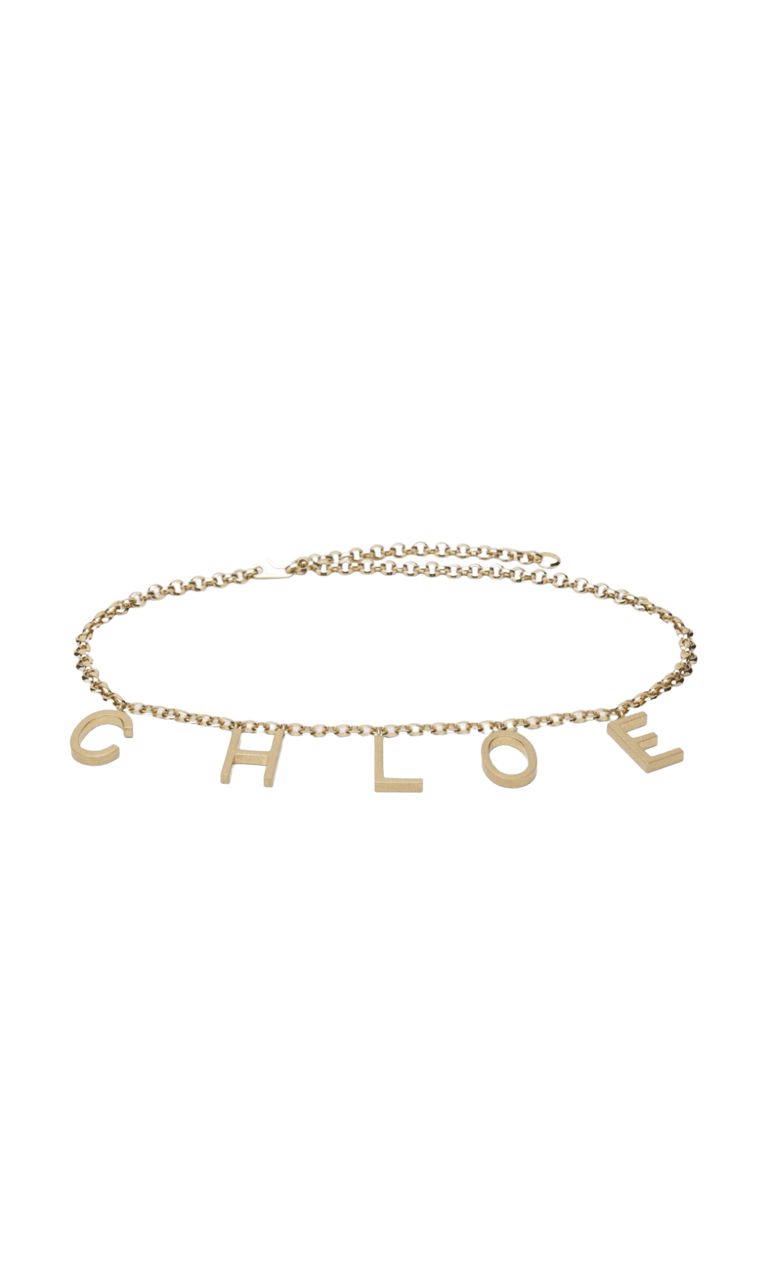 Chloé Letters gold jewel belt Glam Steals