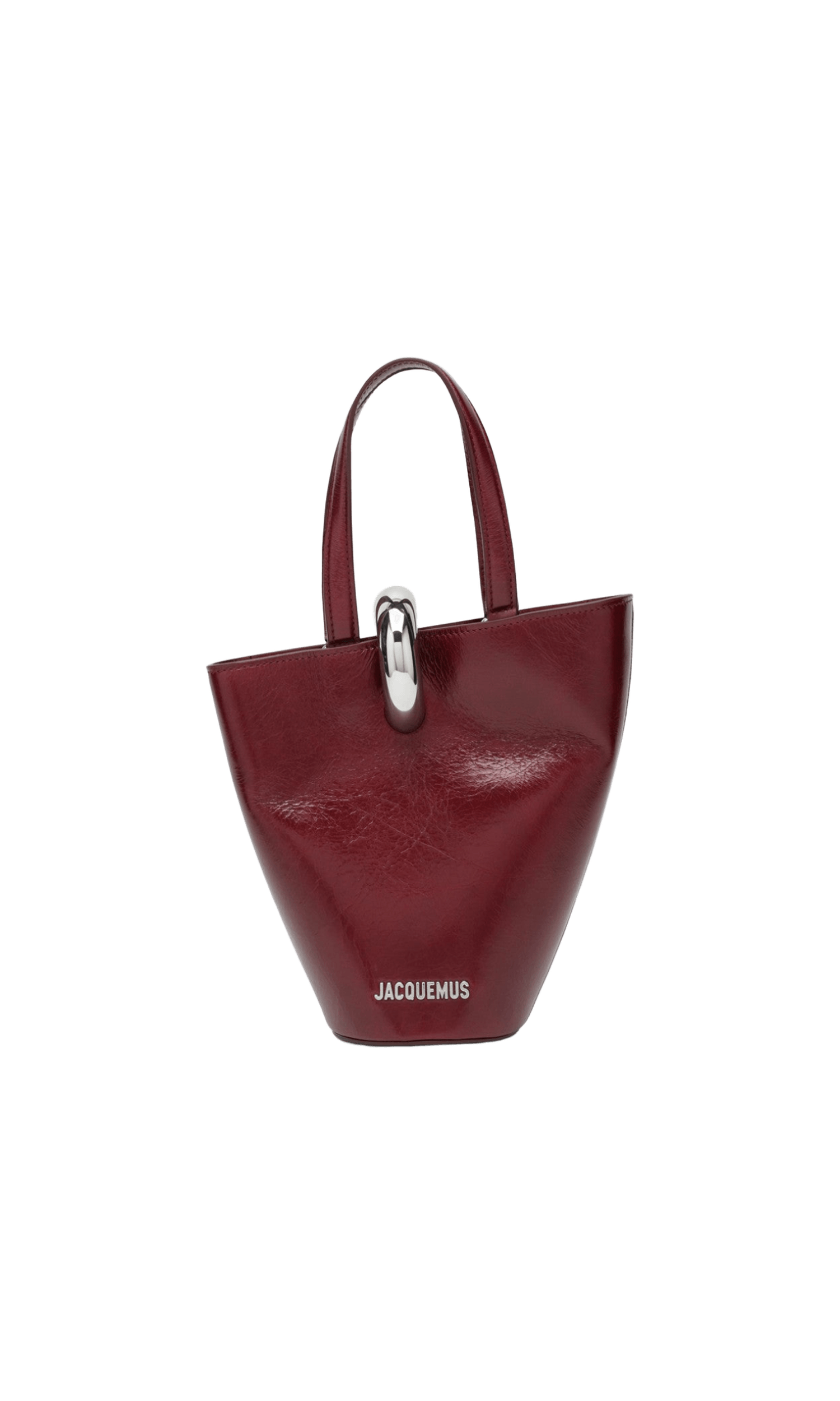 JACQUEMUS Burgundy The Small Bambola bag Glam Steals
