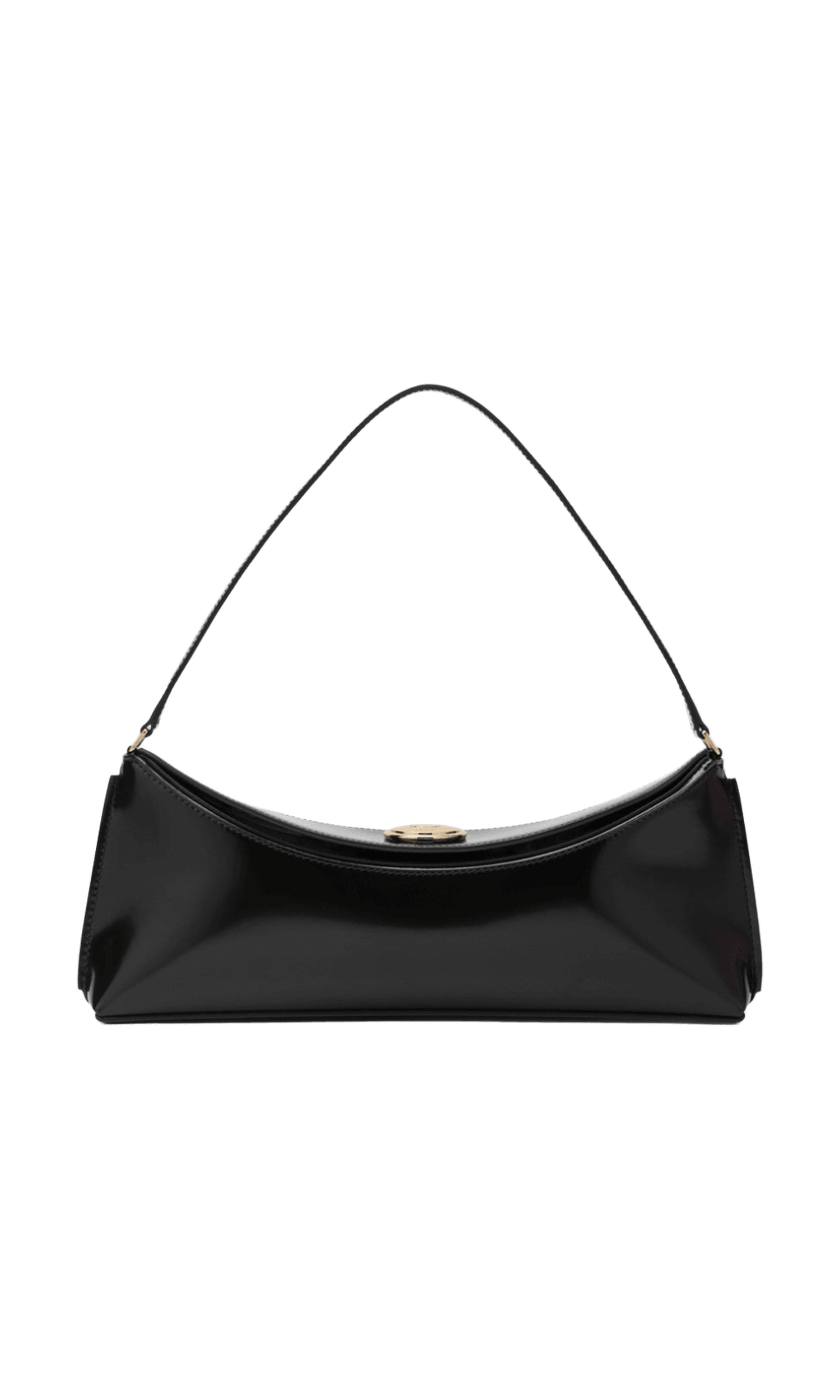 JACQUEMUS Black Oval Pouch Glam Steals