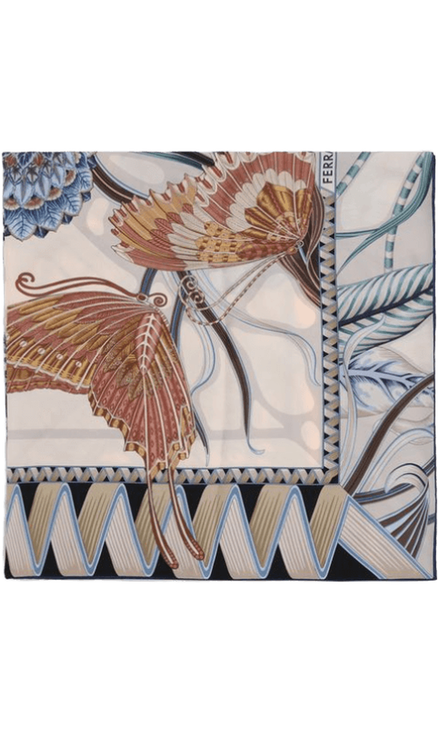 Ferragamo Giada Print Silk Scarf Glam Steals