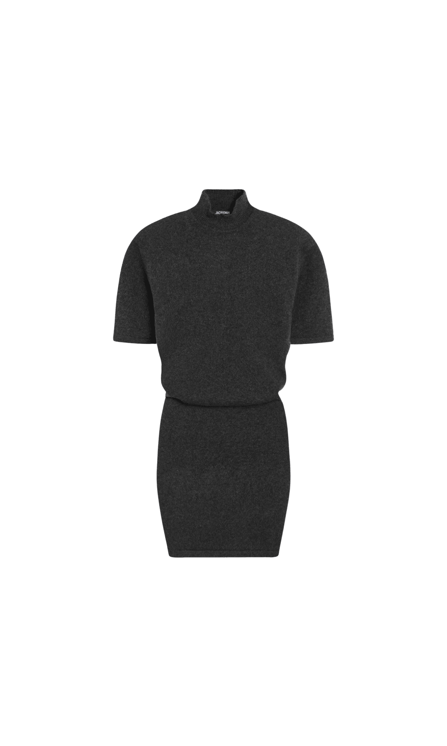 JACQUEMUS Dark grey wool and cashmere dress Glam Steals