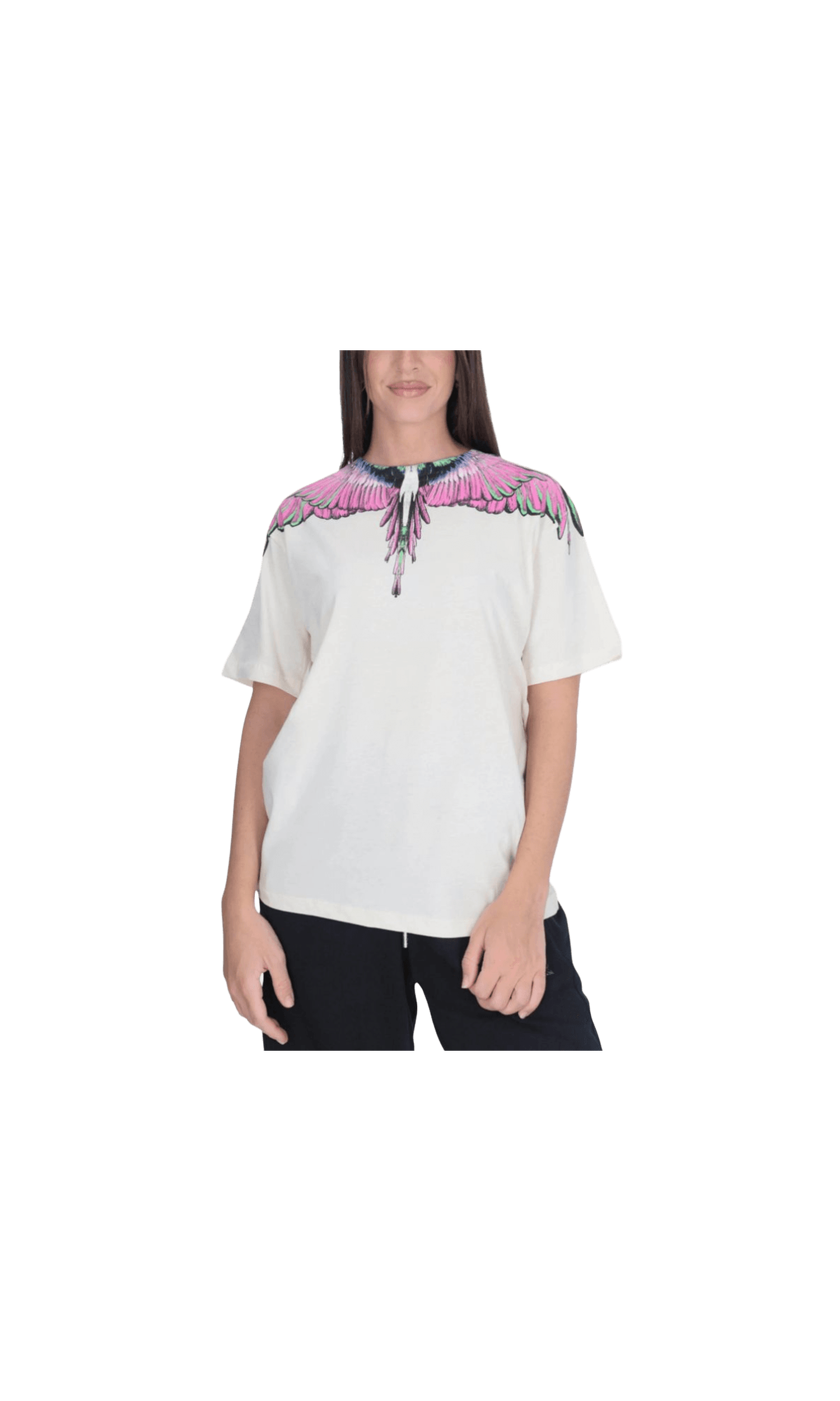 County of Milan White Cotton T-Shirt Glam Steals