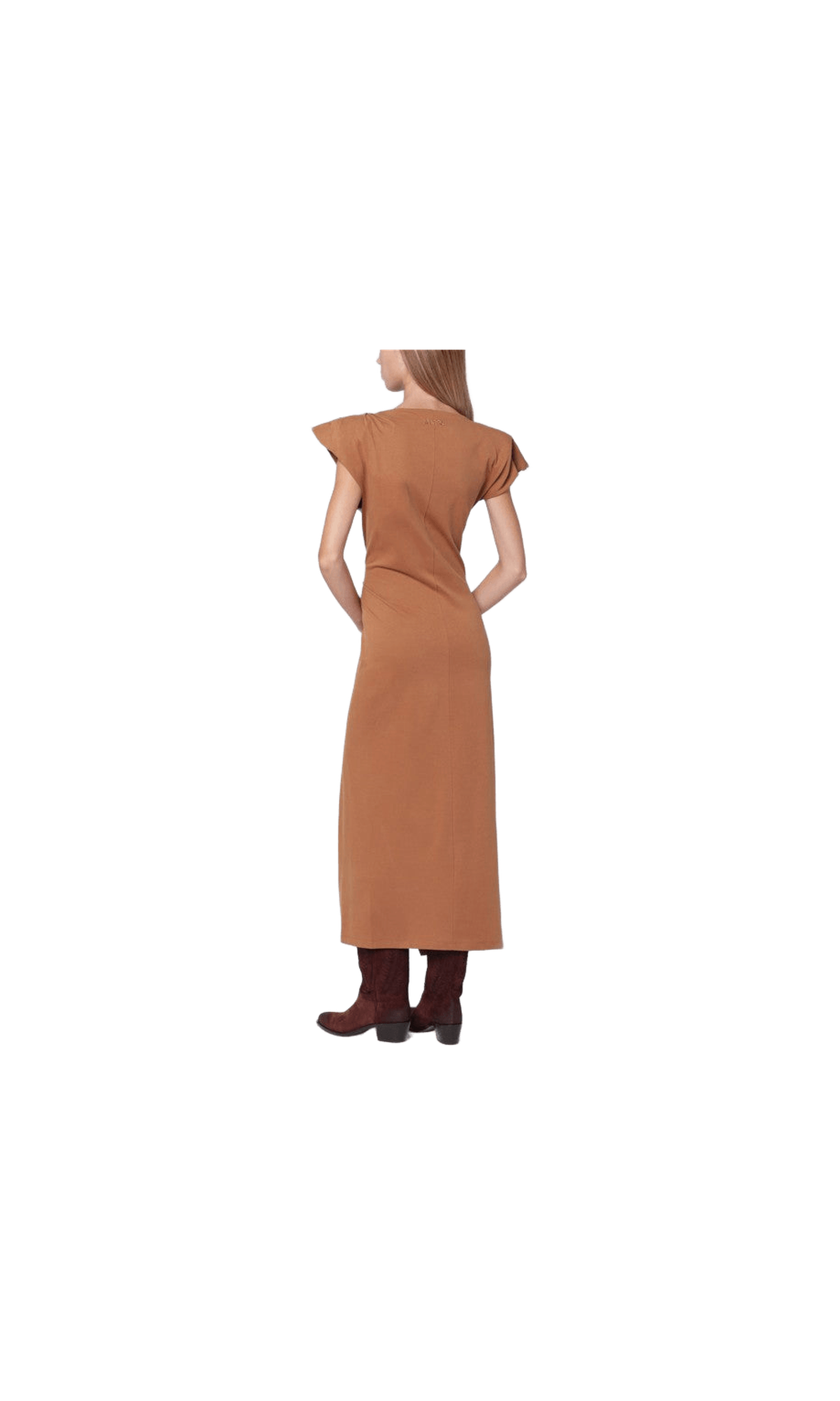 Isabel Marant Camel Cotton Coloured Nadela Dress Glam Steals