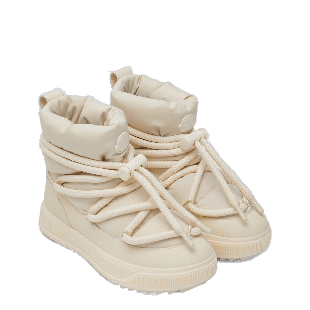 Moncler Beige Altive Mid Snow Boots