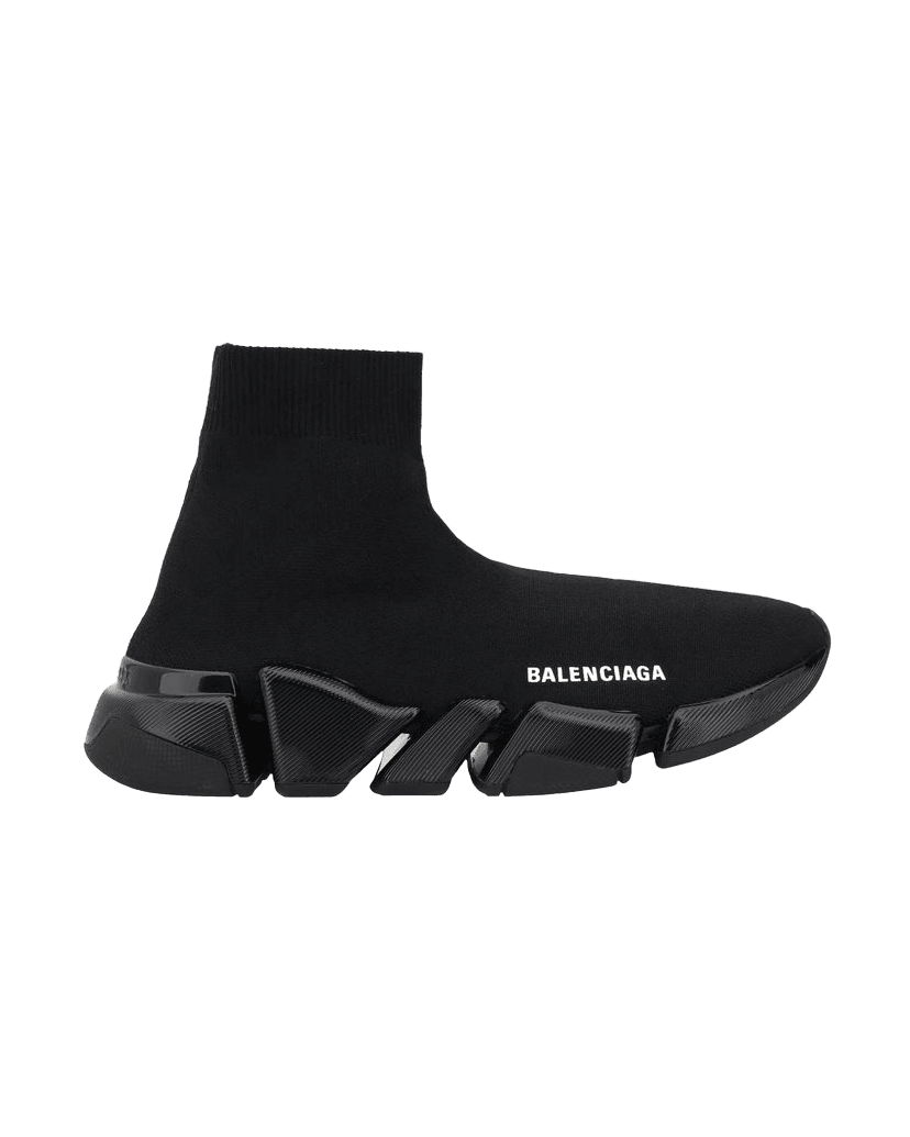 Balenciaga Black Fabric Athletic Sneakers Glam Steals
