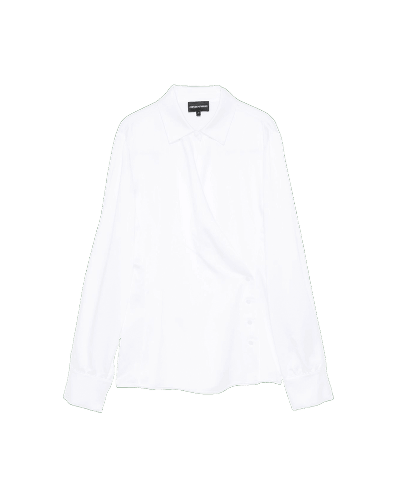Emporio Armani White Shirt Glam Steals
