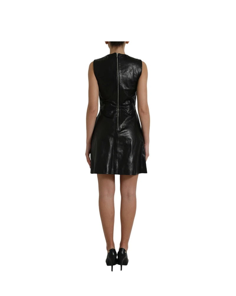 Red Valentino Dresse in black, Nylon Cotton — view 3