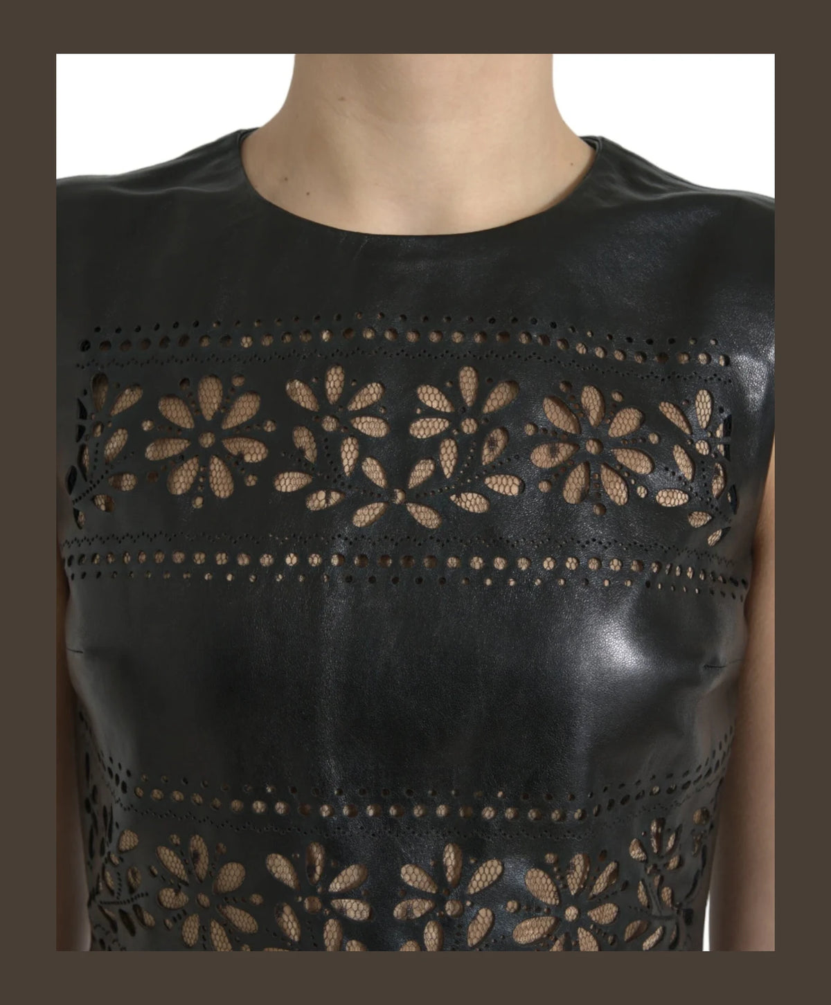 Red Valentino Dresse in black, Nylon Cotton — view 4