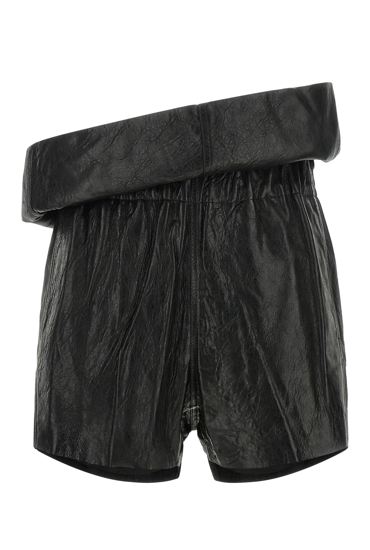Rick Owens Bermuda in black, Lamb Leather