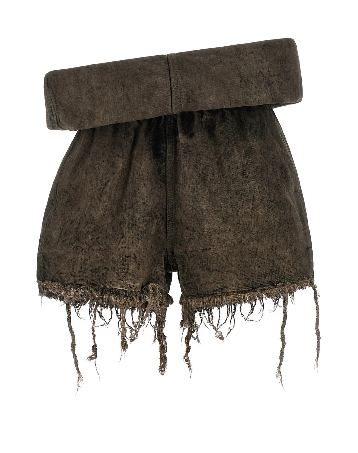 Rick Owens Bermuda in gray, Cotton